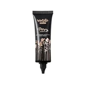 Whats Up Beauty - Posy-Tivity Hydrating Primer For Face - Dewy, Water Based, Silicone Free - With Niacinamide, Hyaluronic Acid, Vitamin C & E - Clean, Cruelty Free, Vegan - 1 Oz
