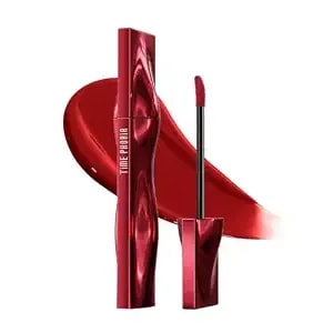 Aion Superstain Lip Stain Tattoo Ink, Long Lasting Semi-Gloss Finish, Full Coverage Lip Tint With High Pigments, Hydrating Watery Gel Raspberry Rose Lip Color For Vibrant Stain 006 Delphina