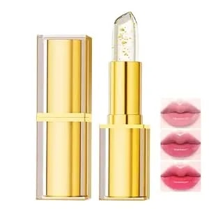 Color Changing Lipstick, Ph Lipstick Color Changing, Ph Adjusting Lip Stick, Clear Lip Stick That Changes Color, Hydrating & Non-Sticky Formula, Long Lasting Moisturizing Lip Gloss For Women(1pcs)