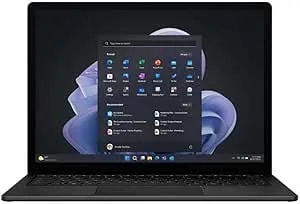 Microsoft Surface Laptop 5 13.5" Touchscreen Notebook - 2256 X 1504 - Intel Core i5 12th Gen i5-1245u - Intel Evo Platform - 16 Gb Total Ram - 512 Gb Ssd - Matte Black
