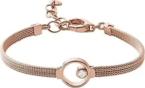 Skagen Women'S Trendy Silver, Rose Gold Or Gold Stainless Steel Bangle Or Cuff Bracelet
