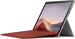 Microsoft 12.3" Surface Pro 7 2-In-1 Touchscreen Tablet, Intel Core i7-1065g7 1.3ghz, 16gb Ram, 256gb Ssd, Windows 10 Pro, Free Upgrade To Windows 11, Platinum
