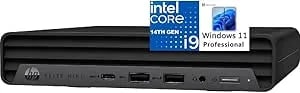 Hp Mini Pc Desktop Computer, Elite Mini 800 g9 With Intel i9-14900, (16gb Ram, 1tb Ssd), Triple 4k Display Support, 6x Usb Ports, Ultra-Quiet Design, Keyboard And Mouse, Windows 11 Pro