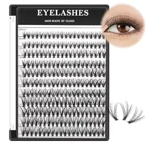 →Vayator Cluster Lashes 10d/20d/40d/50d Eyelash Clusters Mixed Tray Wispy Lash Clusters Extensions D Cluster Eyelash Extensions Individual Lashes Diy Lash Extension (20d-8-10-12-14mm Mixed）