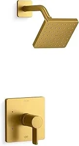 Kohler ts23503-4-2mb Parallel® Rite-Temp® Shower Trim, Vibrant Brushed Moderne Brass