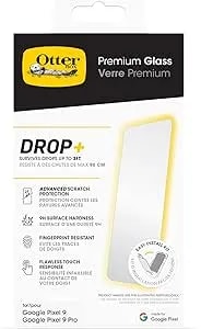 Otterbox Google Pixel 9 & 9 Pro Premium Glass, Scratch Protection, Flawless Touch Response, Easy Installation (Ships In Polybag)