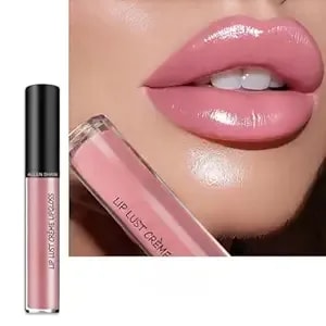 12 Shades Matte Liquid Lipstick, High Pigmented Velvet Lip Gloss, Waterproof Long Lasting Smooth Lip Glaze, Professional Nude & Vibrant Makeup (#3)