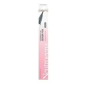 Neutrogena Microbrow Tint Serum Pen, Precision Tipped Tinted Eyebrow Pen With Panthenol To Nourish & Condition Brows, Helps Create Fuller, Natural-Looking Brows, Medium Brown, 0.016 Fl. Oz