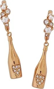 Alex And Ani Champagne Drop Huggie Jewelry