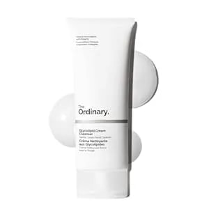 The Ordinary Glycolipid Cream Cleanser, Gentle Makeup Removal With Plant-Derived Glycolipid Agents, 5.1 Fl Oz