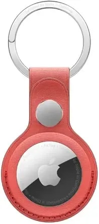 Apple Airtag Finewoven Key Ring - Coral, Holder Only