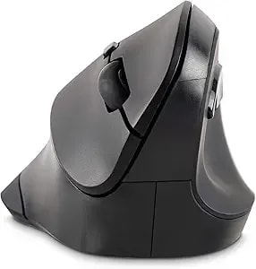 Kensington Ergonomic Vertical Wireless Mouse (k75575ww), Grey/Black