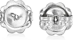 Ross-Simons Italian 14kt White Gold X-Large 9mm Earring Backings