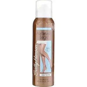 Sally Hansen Airbrush Legs Deep Glow 4.4 Ounce (130ml) (3 Pack)