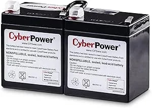 Cyberpower RB1270X2A UPS Replacement Battery Cartridge, Maintenance-Free, User Installable, 12V/7Ah