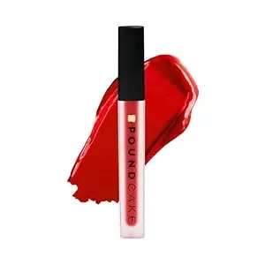 Pound Cake Cake Batter Liquid Lipstick – Long-Lasting, Semi-Matte Liquid Lipstick – Hydrating, High-Pigment Lip Stain With Avocado Oil – Shades For All Skin Tones – 0.13 Oz, (Maraschino Cherry)
