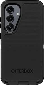Otterbox Samsung Galaxy s25 And s24 Defender Series Case - Black (Ships In Polybag, Ideal For Business Customers)