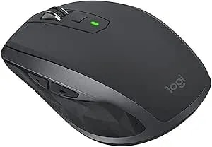 Logitech Mx Anywhere 2s Wireless Mouse For Windows And Mac With Dual Connectivity, Built-In Battery 500mah, 400 Dpi Hyper-Fast Scrolling Mouse - 910-005132 (Renewed)