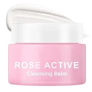 Makeup Remover & Cleansing Balm, Rose Makeup Melting Remover, Gentle And Nourishing Cleansing Balm For Eyes, Lips, Face, Sensitive Skin, Deep Cleanse & Moisturize