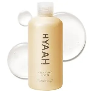 Mild But Deep Cleansing Water - Micellar Water Makeup Remover Oil Free Facial Cleanser For Sensitive Skin - Gently Exfoliates, Hydrates - Korean Skincare, 10.14 Fl.Oz.