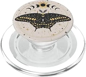 Popsockets Celestial Phone Grip - Lunar Moth Popsockets Popgrip For Magsafe