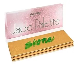 Skone Cosmetics - Jade Eyeshadow Palette - Longwear Makeup Highly Pigmented Cute Matte Shimmer Natural & Nude Colors Ultra-Blendable Buildable Professional Eye Color Makup