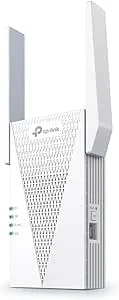 TP-Link AX3000 Wifi 6 Range Extender - Pcmag Editor'S Choice - Dual-Band Wireless Repeater W/Ethernet Port - Up To 2400 Sq. Ft., 64 Devices - Internet Signal Booster - APP Setup - Easymesh (RE715X)