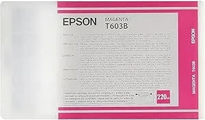 Epson Ultrachrome K3 Ink Cartridge - 220ml Magenta (T603B00)