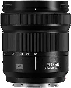 Panasonic Lumix S 20-60mm f3.5-5.6 L Mount Interchangeable Lens For Lumix S Series Mirrorless Full Frame Digital Cameras – S-r2060 (Usa)