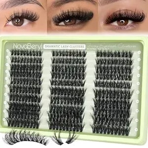 Fluffy Lash Clusters 12–18mm D Curl Volume Eyelash Clusters 3d Fluff Eyelashes Wispy Cluster Eyelash Extensions For Dramatic Look Diy Individual Lashes