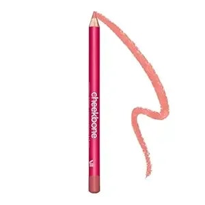 Cheekbone Horizon Lip Pencil, Vegan Matte Lip Liner, Highly Pigmented, Smooth & Creamy, Powder-Like Finish, With Organic Coconut Oil, Define & Shape, 0.038 Oz (Sand)