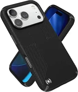 Speck presidio2 Grip For Iphone 17 Pro Case, Slim Protective Case, Black/Slate Grey/White