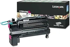 Lexmark c792a1mg Toner Cartridge, Magenta-In Retail Packaging