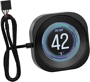 Corsair Nautilus Rs Lcd Module – For Nautilus Rs And Nautilus Rs Argb Aio Cpu Coolers – 2.1" Ips Lcd Screen, Easy Tool-Free Installation – Black