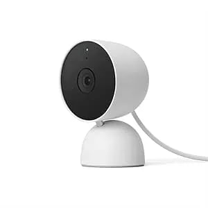 Google Nest Security Cam (Wired) - 2nd Generation - Snow (Renewed)
