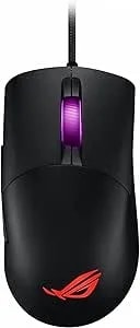 Asus Rog Keris Ultra Lightweight Wired Gaming Mouse - Tuned Rog 16,000 Dpi Sensor, Hot-Swappable Switches, Pbt L/R Keys, Swappable Side Buttons, Rog Omni Mouse Feet, Rog Paracord & Aura Sync Rgb