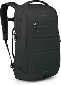 Osprey Ozone Laptop Backpack With Ventilated Airscape™ Backpanel - Lightweight Travel Backpack With 16” Laptop Sleeve - Carry-On Compatible Travel Bag For Men And Women, Black