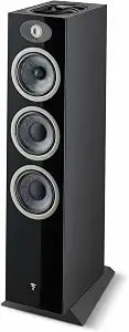 Focal Theva N°3-D - Dolby Atmos® Compatible 3-Way Floorstanding Loudspeakers With 6.5-Inch Drivers, Sold Individually, Black - fthevan3bk-D