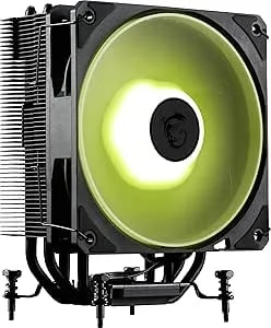 MSI MAG Corefrozr AA13 - ARGB CPU Air Cooler - LGA 1700/1851 / AM5/AM4 Compatible - 120mm ARGB PWM Fan - Direct Touch Heat-Pipes - Pre-Applied Thermal Paste - Black