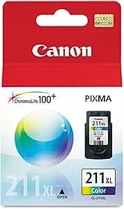 Canon 2975b001 Cl-211xl High-Yield Ink Cartridge Tri-Color