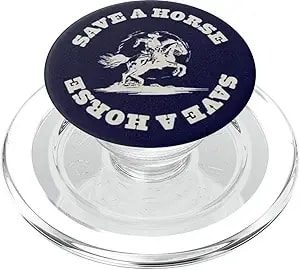 Popsockets Phone Grip With Expanding Kickstand- Save A Horse Popsockets Popgrip For Magsafe