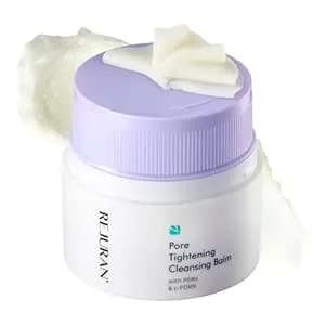 Rejuran® Pore Tightening Cleansing Balm With Pdrx & C-Pdrn 50ml – Deep Makeup & Blackhead Cleanser With Salmon Dna & Tannin Complex – 3-Step Transforming Balm, Fragrance-Free