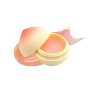 Tonymoly Mini Peach Lip Balm, Moisturizing & Hydrating Korean Lip Care, Long-Lasting Travel-Friendly Formula With Peach Scent, Giftable Lip Care