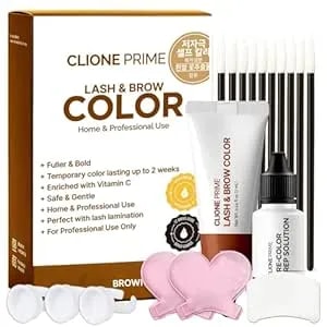 Korean Eye Brow Color Kit - Eye Lash Color Kit Brow Color For Eyebrows Lash Color Brown