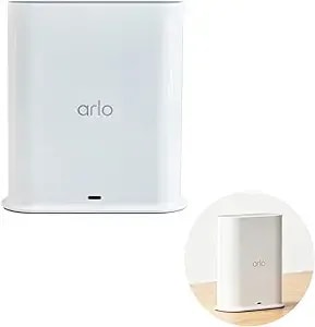 Arlo Pro Smarthub Base Station – Connects Cameras To Wi-Fi – Works With Ultra 2, Ultra, Pro 5s 2k, Pro 4,Pro 3,Pro 2, Essential Cameras– 90-Day Warranty + Free 30-Day Subscription (Certified Renewed)