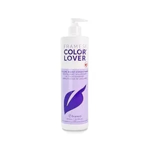 Framesi Color Lover Volume Boost Conditioner - Volumizing Conditioner For Color Treated Hair - Sulfate Free Lightweight Strengthening Conditioner For Lift + Style - Quinoa + Coconut Oil (16.9 Fl Oz)