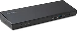 Kensington sd4750p Usb-C Displaylink Docking Station For Windows, Macbook, Surface And Chromebooks – Dual 4k Video, 85w Pd (k39105na)