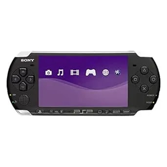 Sony Playstation Portable PSP 3000 Series Handheld Gaming Console System (Black) (Renewed)