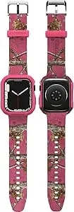 Otterbox Watch Bumper And Graphic Band For Apple Watch Series 7/8/9 45mm - Flamingo (Pink)