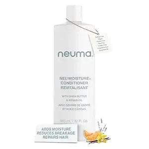 Neuma Neu Sulfate-Free Moisturizing Conditioner - Hydrating Conditioner With Shea Butter & Argan Oil - Vegan & Color-Safe Formula For Dry Hair